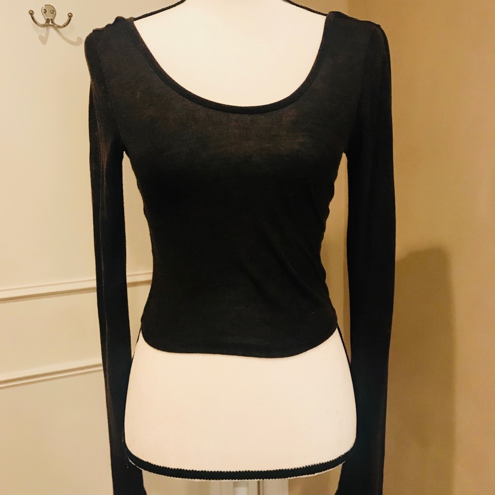 Scoop neck Urban Outfitters Crop Top